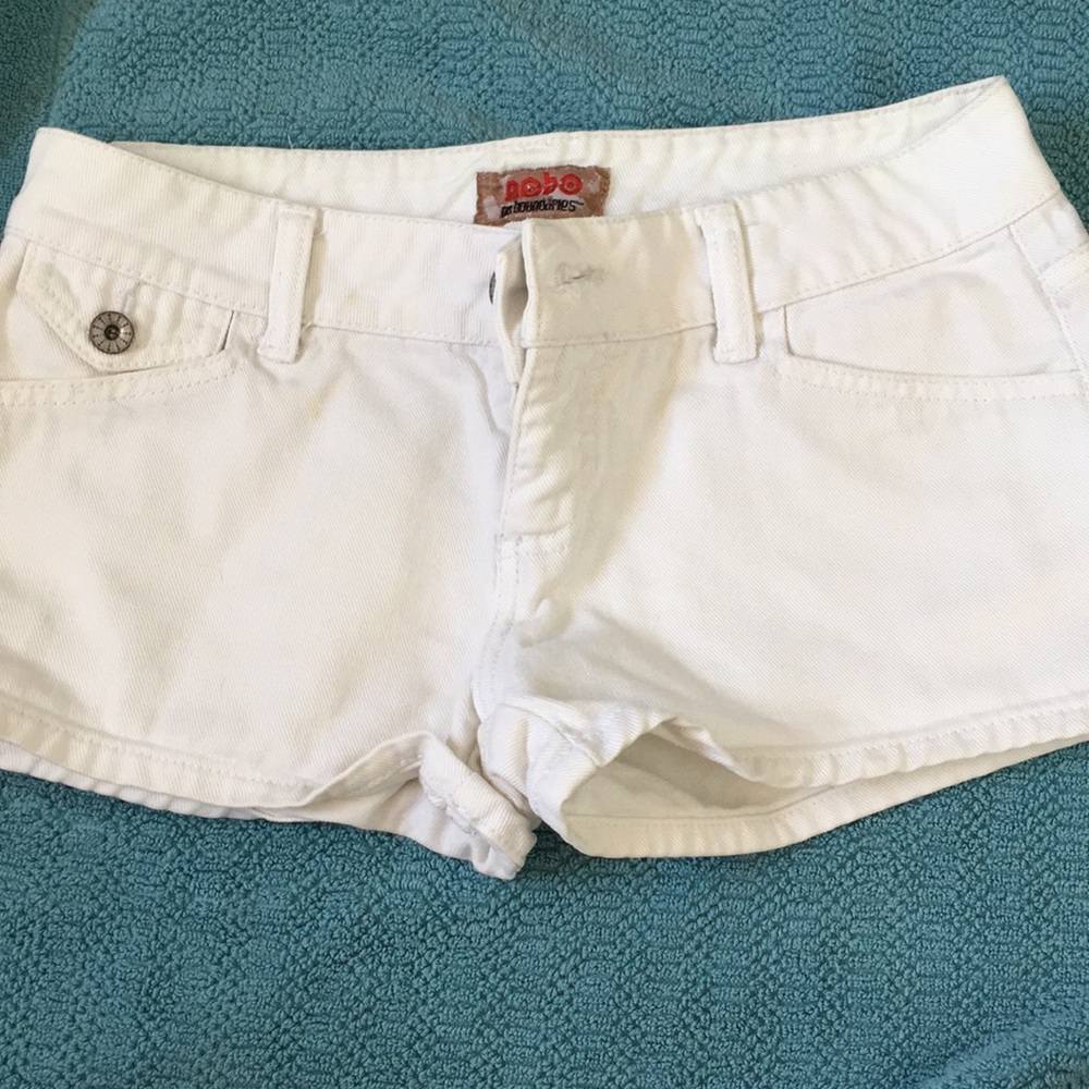 White shorts